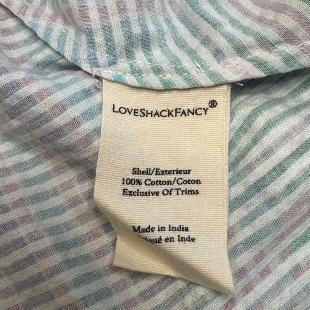 LoveShackFancy Izetta Top | Size 2 | Candyland Multi - Picture 8 of 8